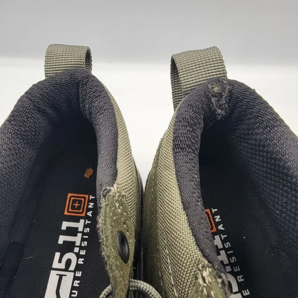 5.11 Tactical Norris Sneaker Puncture Resistance Shoes Vibram Ranger Green M8.5